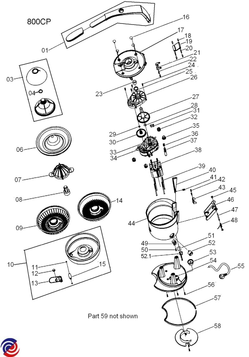 Breville 800cp outlet
